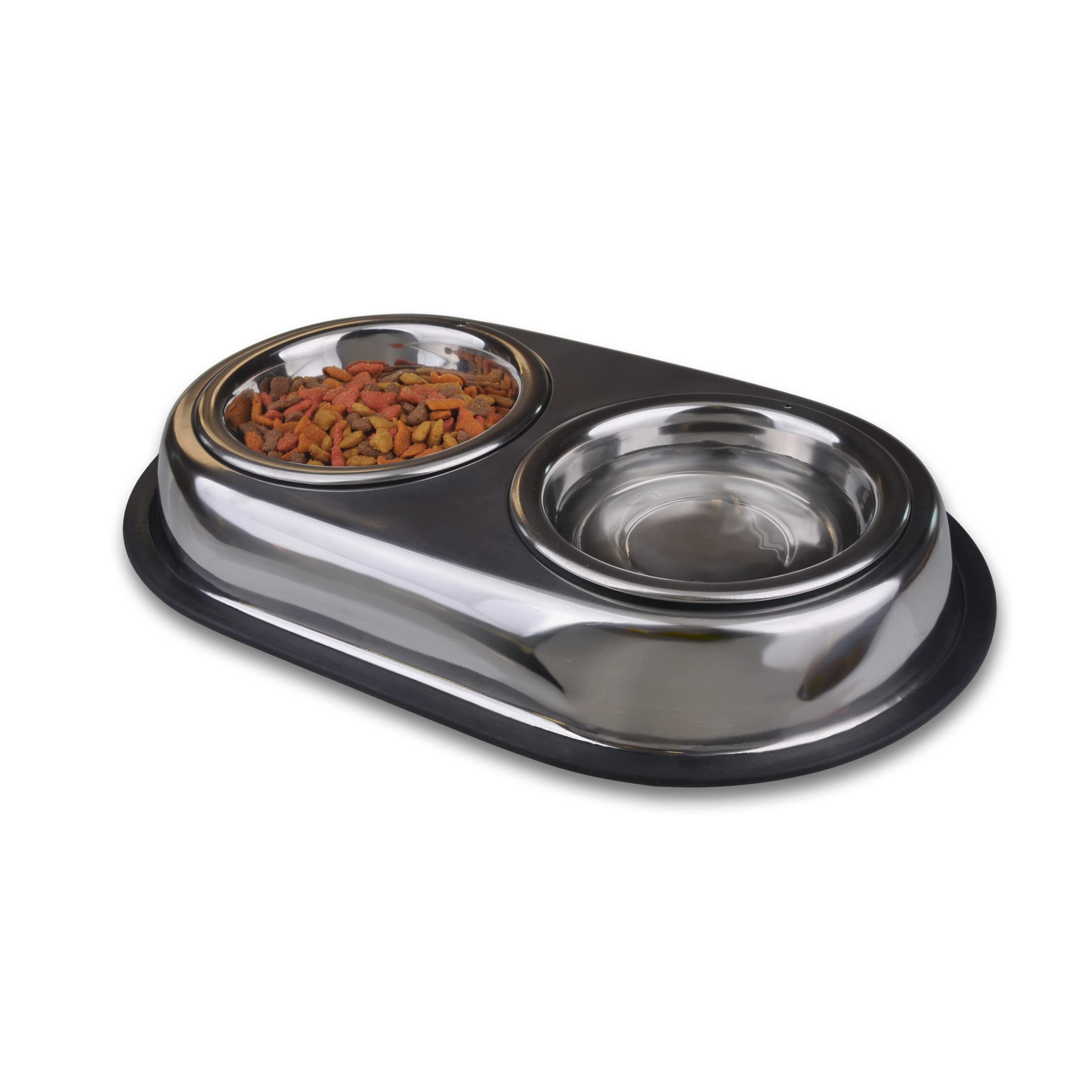 Foto 2 | Cuenco De Comida Y Agua Para Perros Van Ness Pets, Acero Inoxidable, 1,9 L - Venta Internacional.