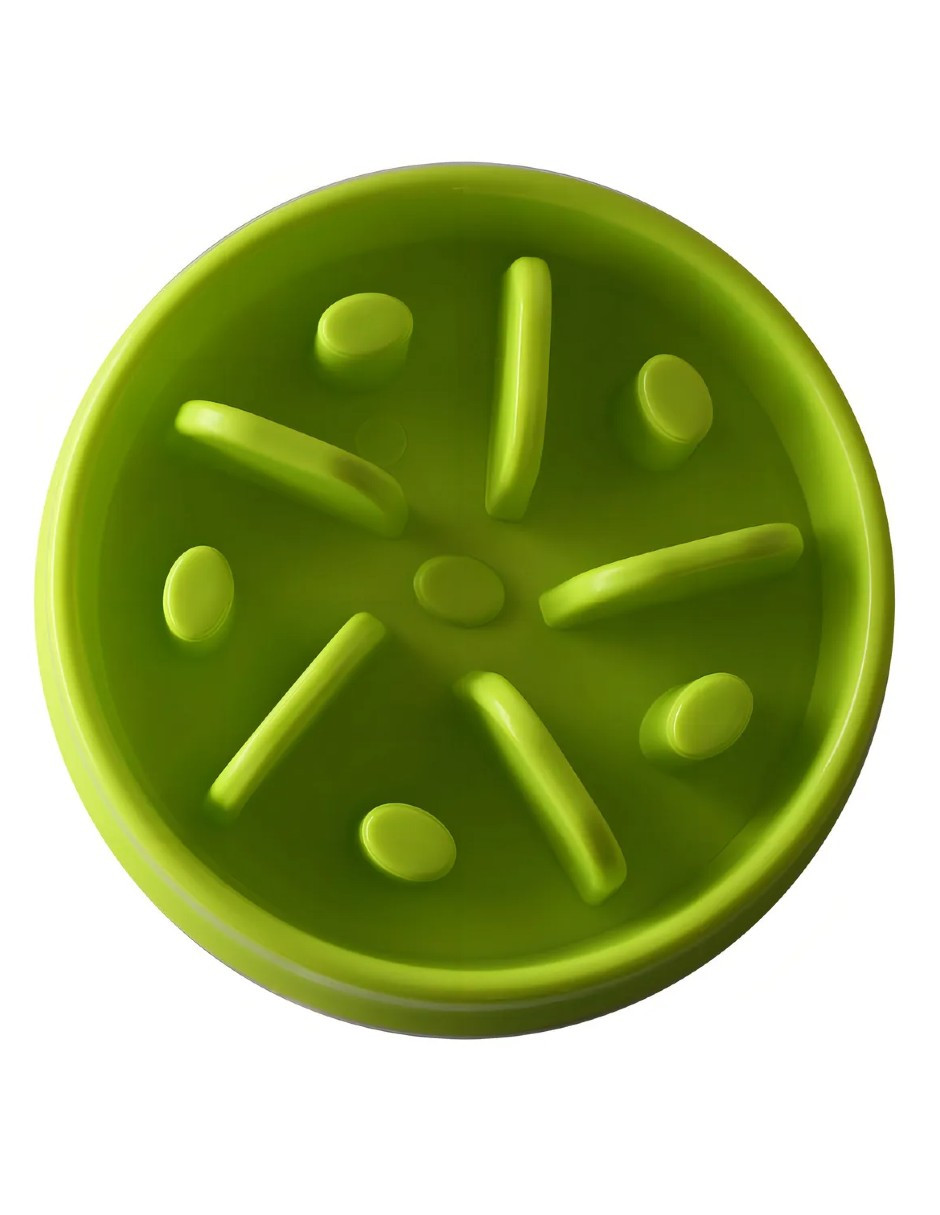 Foto 2 | Plato Slow Feed Comedero Verde + Gratis Termo Güish De Regalo
