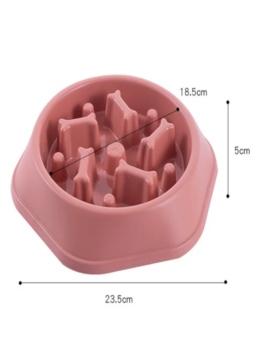 Foto 4 pulgar | Plato De Alimentación Lenta Para Mascota + Gratis Termo Güish De Regalo