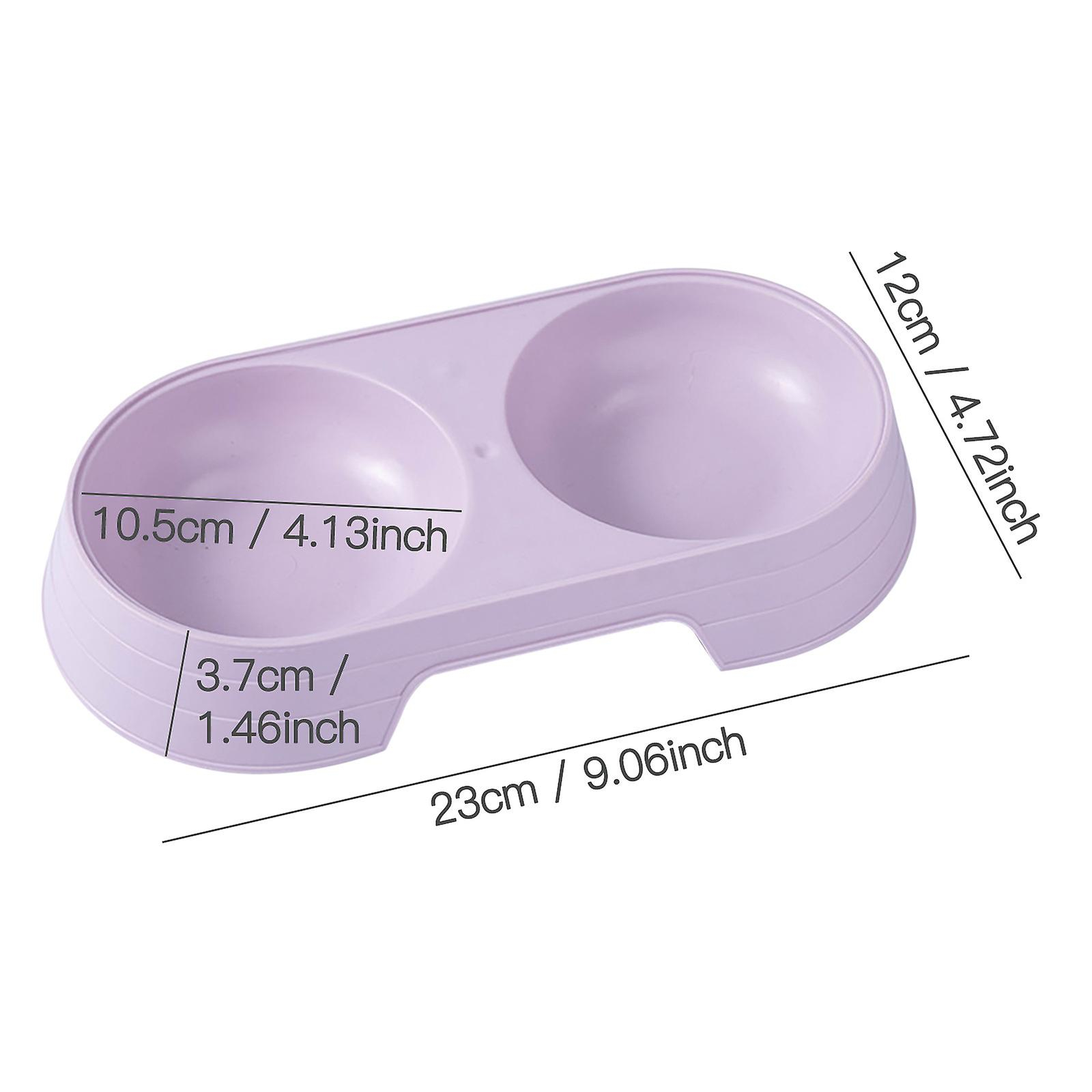 Foto 3 | Pet Double Bowl Nordic Concise Candy Color Para Gatos Y Perros - Venta Internacional.