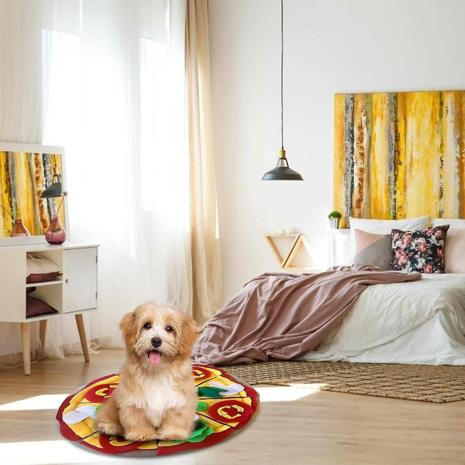 Foto 2 pulgar | Alfombrilla Para Gatos Y Perros Snuffle Slow Feeding, Lavable - Venta Internacional.