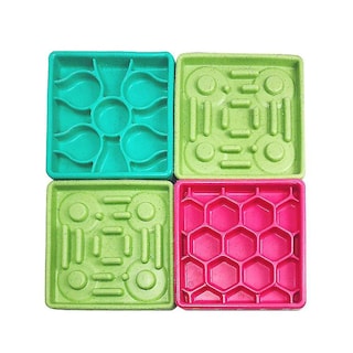 Foto 1 | Set De Cuencos De Silicona Para Mascotas, Para Gatos Y Perros Que Comen Despacio - Venta Internacional.