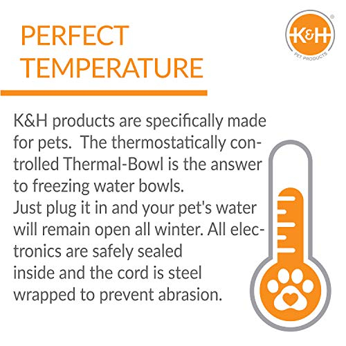 Foto 8 pulgar | Cuenco De Agua Caliente K&h Pet Products Thermal-bowl 5.7 L De Granito - Venta Internacional.