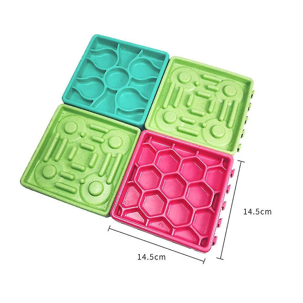 Foto 3 pulgar | Set De Cuencos De Silicona Para Mascotas, Para Gatos Y Perros Que Comen Despacio - Venta Internacional.