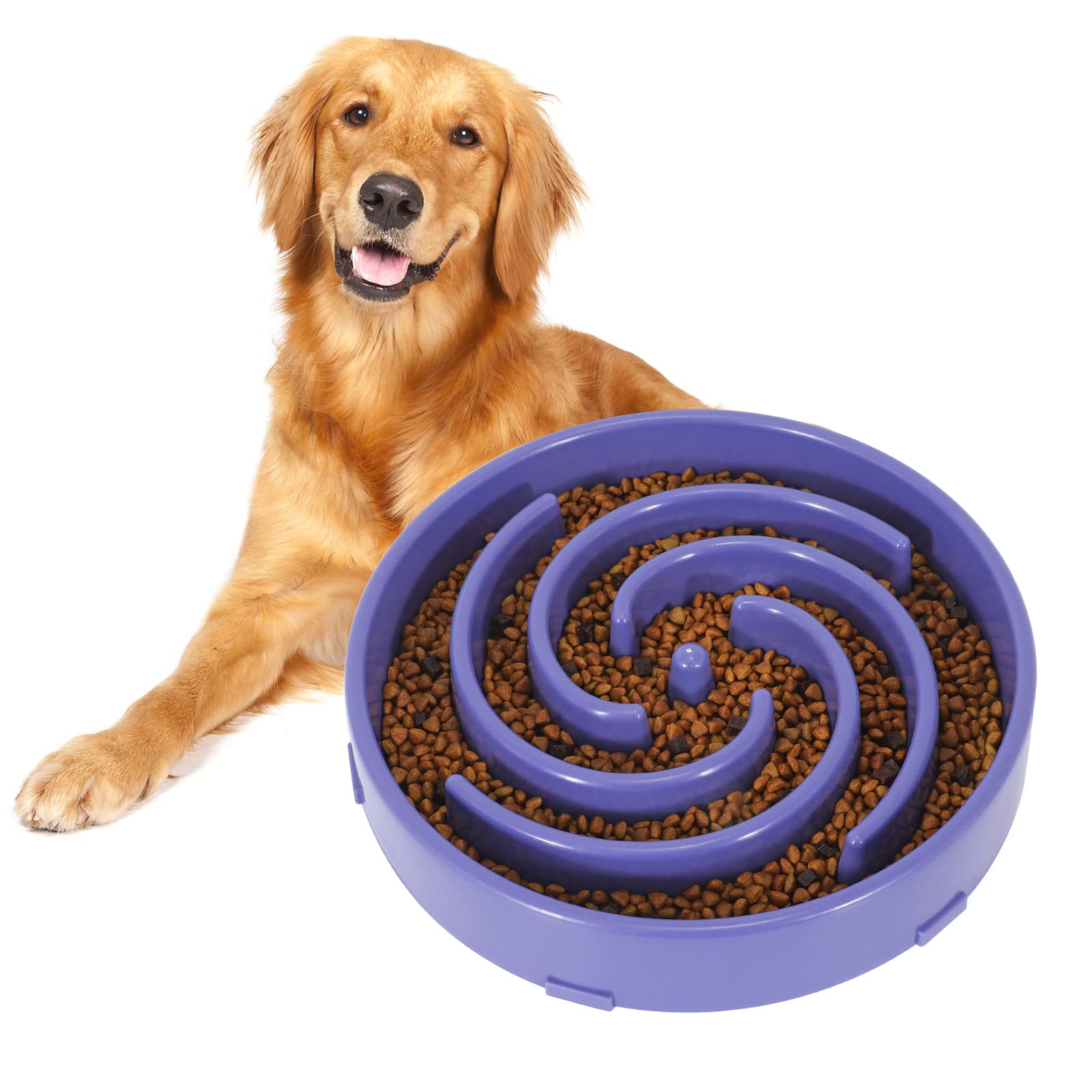 Foto 2 pulgar | Cuenco Para Perros Slow Feeder Whippy, Grande, Para Perros Grandes Y Medianos - Venta Internacional.