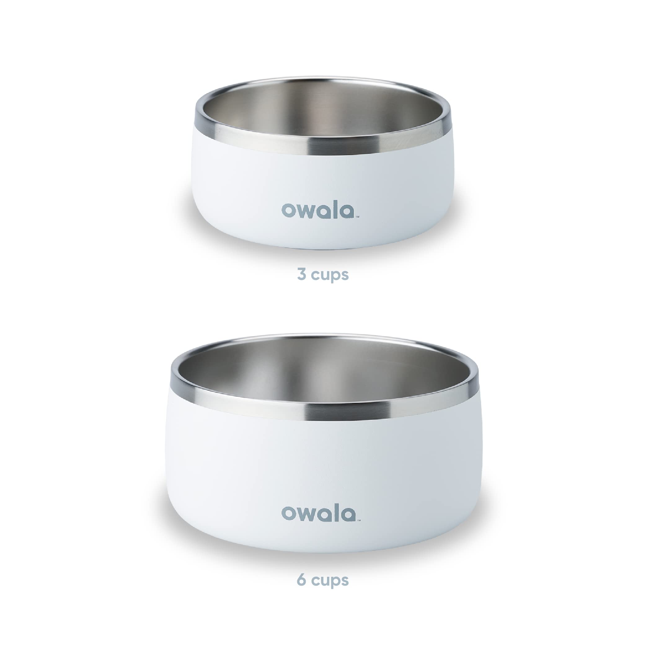 Foto 4 pulgar | Cuenco Para Mascotas Owala, De Acero Inoxidable Duradero, 700 Ml, Para Perros Y Gatos - Venta Internacional.