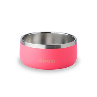 Foto 1 | Cuenco Para Mascotas Owala Durable De Acero Inoxidable, 700 Ml, Para Perros, Color Rosa - Venta Internacional.