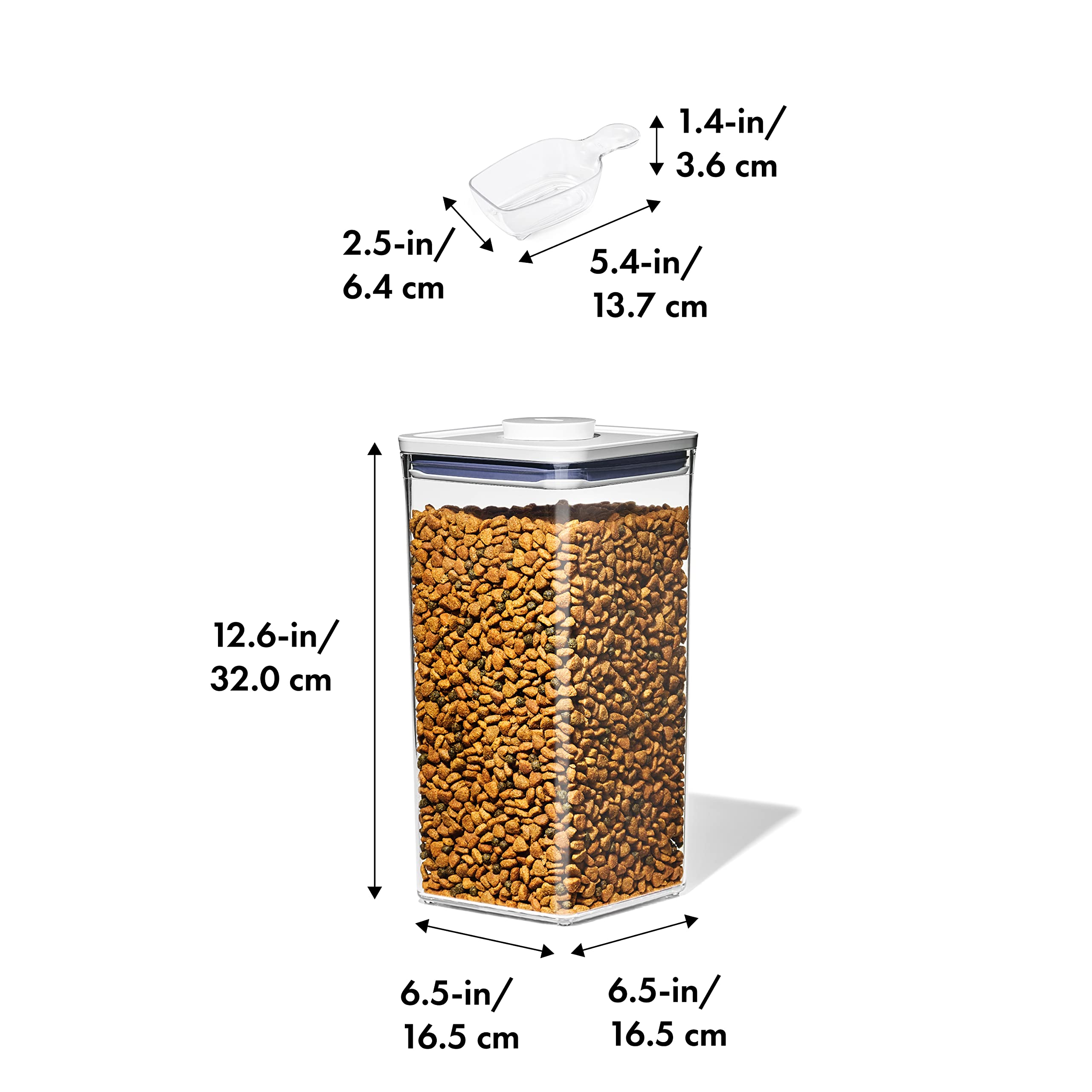 Foto 3 pulgar | Recipiente De Almacenamiento De Alimentos Oxo Good Grips Pet Pop 5.7 L - Venta Internacional.