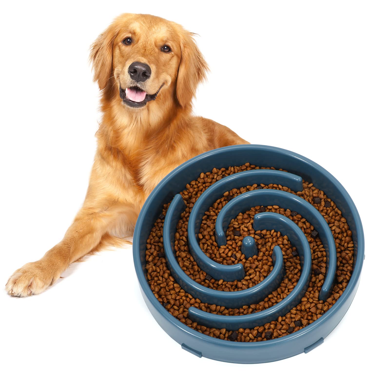 Foto 2 pulgar | Cuenco Para Perros Slow Feeder Whippy, Grande, Para Perros Grandes Y Medianos - Venta Internacional.