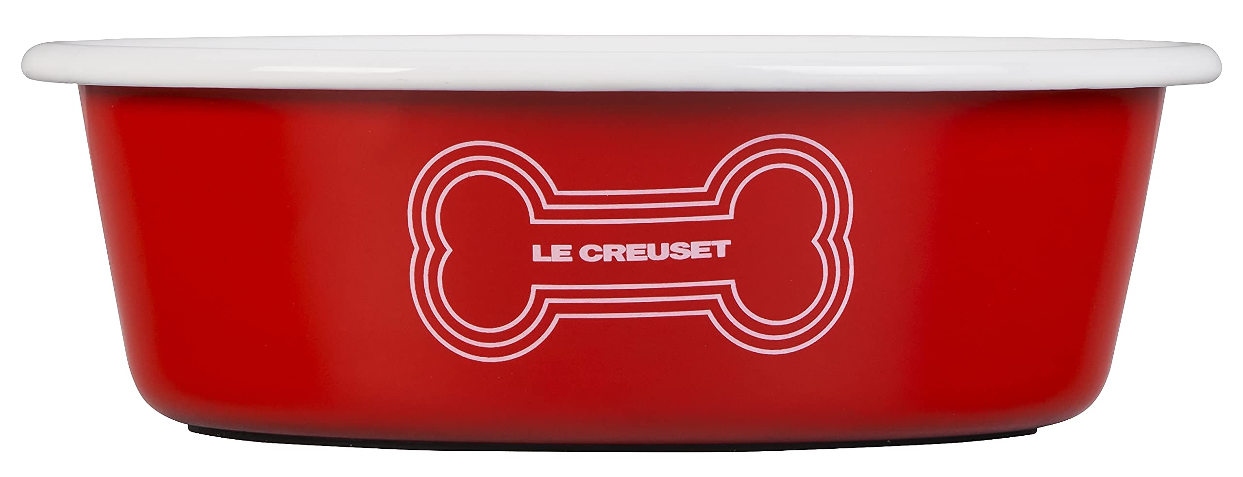 Foto 4 pulgar | Cuenco Para Perros Le Creuset, Esmaltado Sobre Acero, Tamaño Mediano, 950 Ml, Rojo - Venta Internacional.