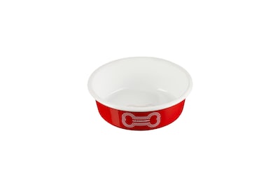 Foto 5 | Cuenco Para Perros Le Creuset, Esmaltado Sobre Acero, Tamaño Mediano, 950 Ml, Rojo - Venta Internacional.