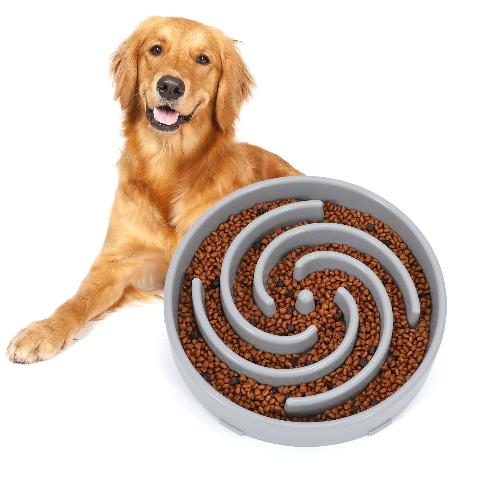 Foto 2 pulgar | Cuenco Para Perros Slow Feeder Whippy, Grande, Para Perros Grandes Y Medianos - Venta Internacional.