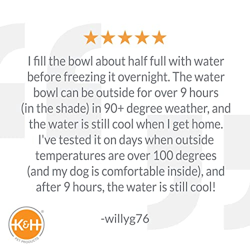 Foto 7 pulgar | Cuenco Refrigerante Para Mascotas K&h Pet Products Coolin' Blue 2.8l - Venta Internacional.