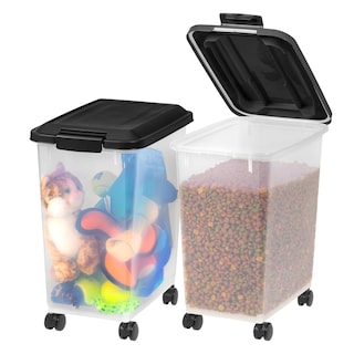 Foto 1 | Recipiente De Almacenamiento De Comida Para Perros Iris Usa, 30 Kg, Hermético, Paquete De 2 - Venta Internacional.