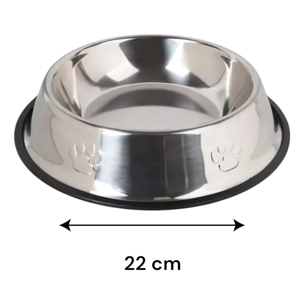 Foto 4 pulgar | 2 Pack Plato Mascota Comederos Para Agua Y Comida Lab.g Plata