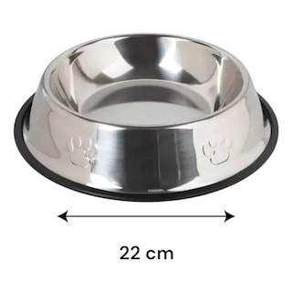 Foto 3 | 2 Pack Plato Mascota Comederos Para Agua Y Comida Lab.g Plata