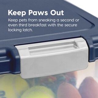 Foto 6 | Recipiente De Almacenamiento De Comida Para Perros Iris Usa Hermético Capacidad De 30 Kg - Venta Internacional.