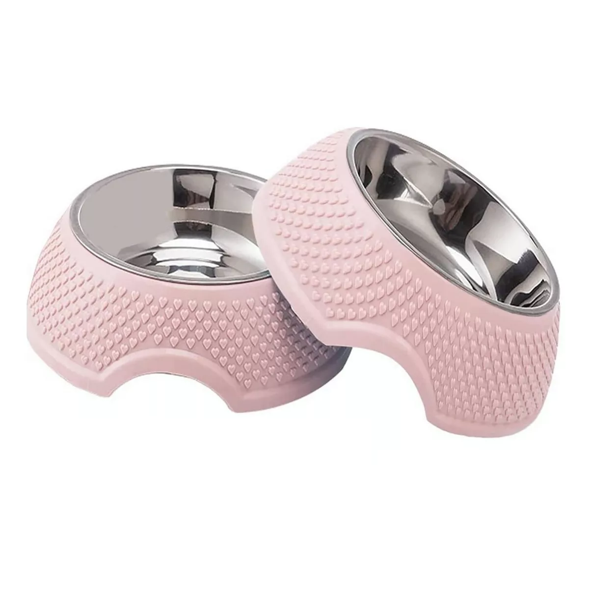 Foto 1 | Tazón Antiderrapante para Mascotas Eo Safe Imports ESI-7882 color Rosa 1 Par