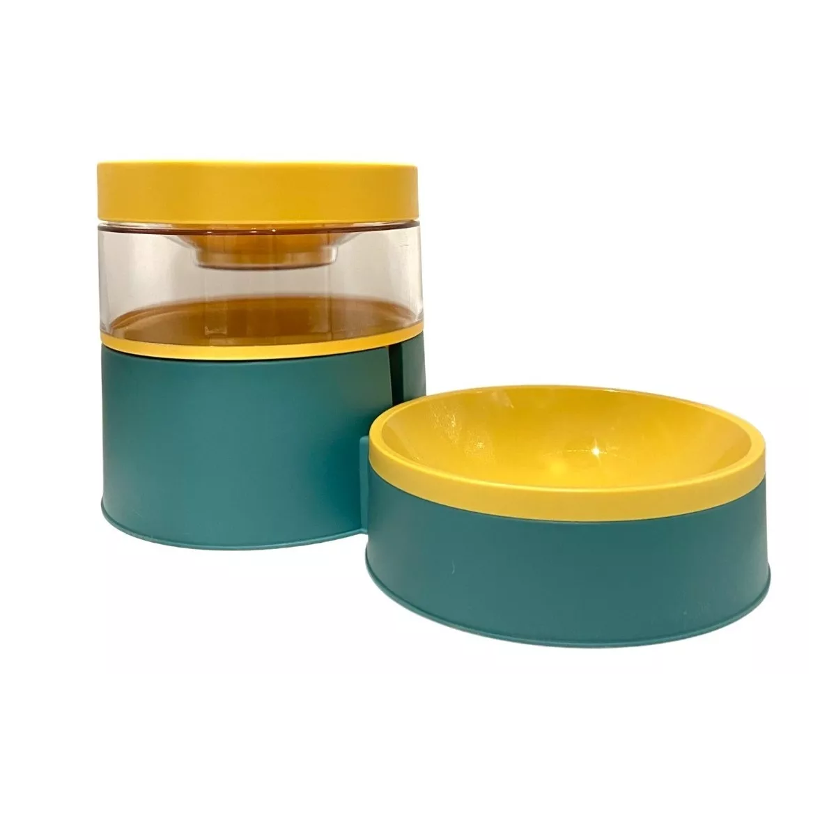 Kit Comedero y Bebedero para Mascota 2 en 1  Eo Safe Imports Esi-8423 Multicolor