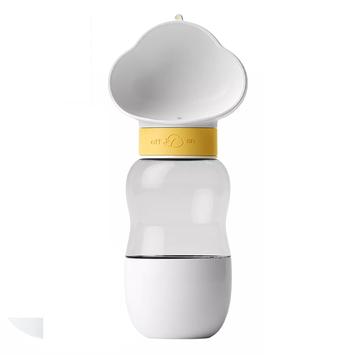 Bebedero Portátil Eo Safe Imports Esi-8426 color Blanco para Perro o Gato Exteriores