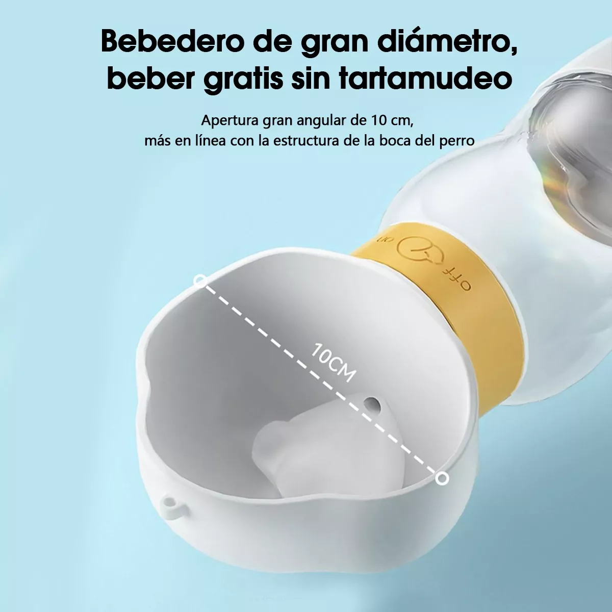 Foto 3 pulgar | Bebedero Portátil Eo Safe Imports Esi-8426 color Blanco para Perro o Gato Exteriores