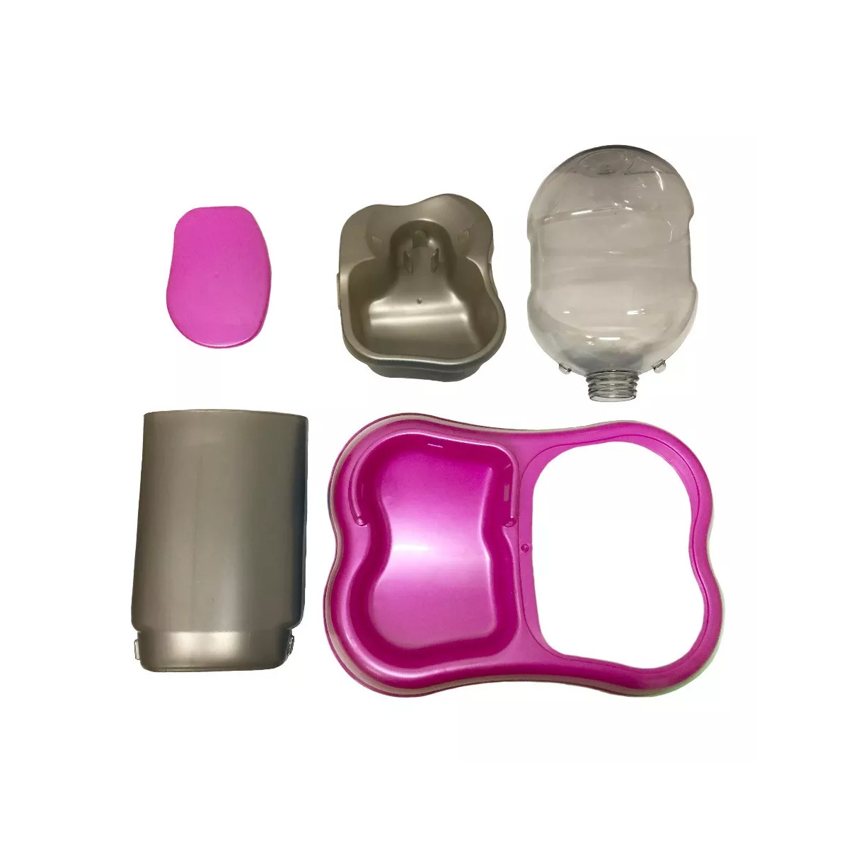 Foto 3 pulgar | Dispensador Comedero y Bebedero 2 En 1 Mascotas Eo Safe Imports Esi-8813 Rosa