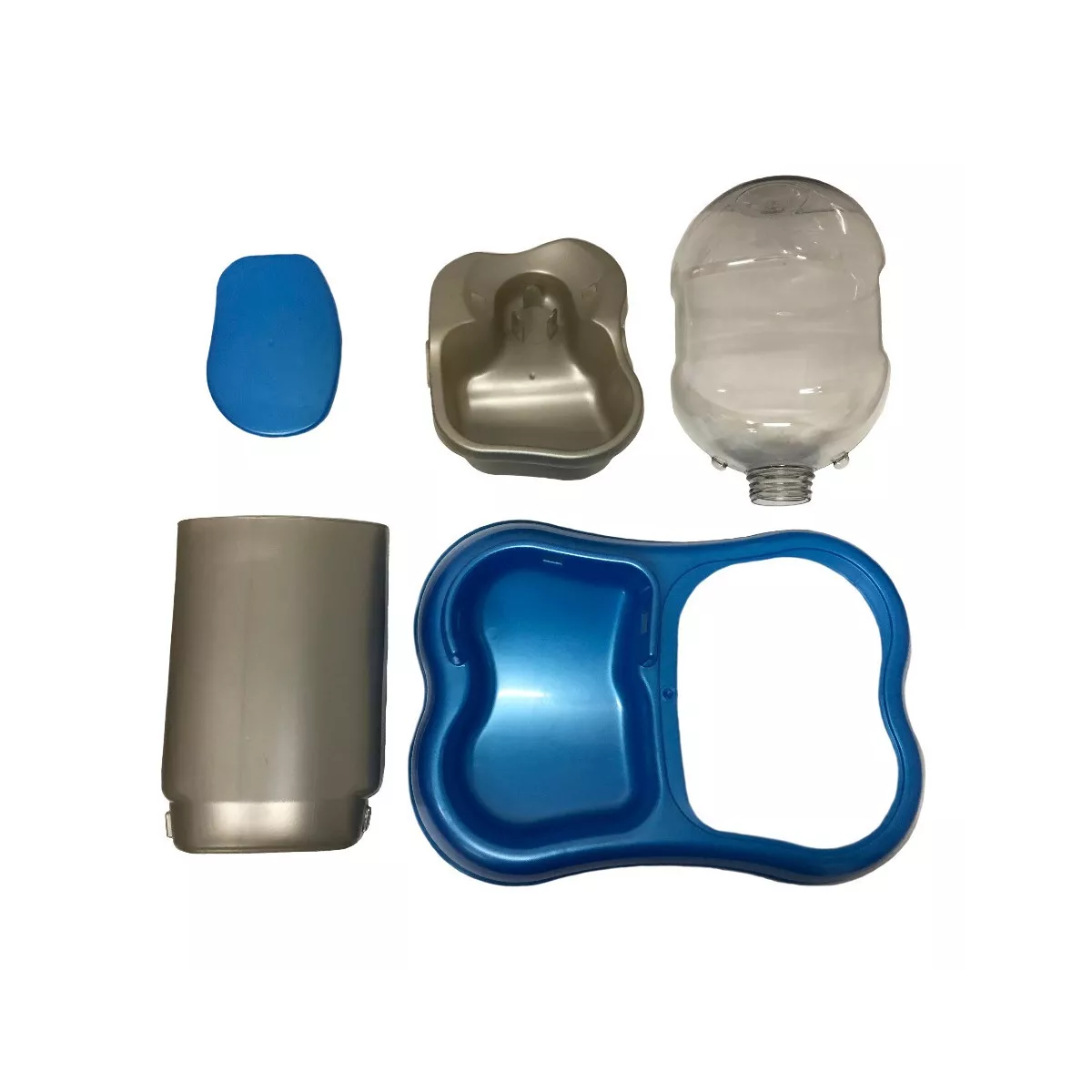 Foto 5 pulgar | Dispensador Comedero y Bebedero 2 En 1 para Mascotas Eo Safe Imports Esi-8812 Azul