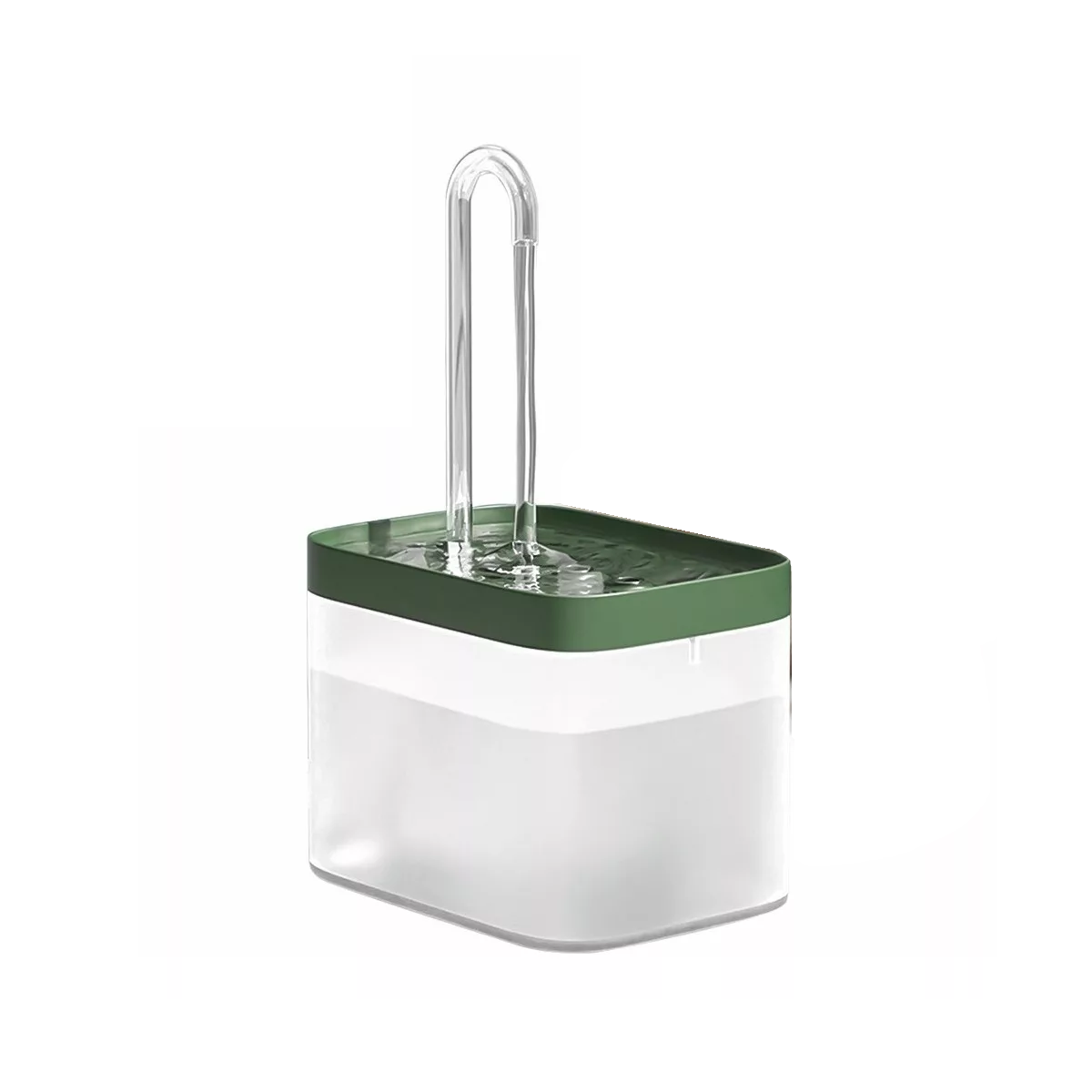 Bebedero Automática con Filtro para Perros y Gatos 1.5l Eo Safe Imports Esi-8809 Verde