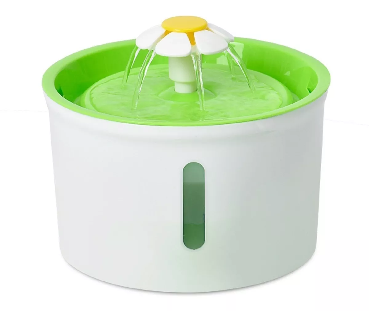 Foto 2 pulgar | Bebedero Automático Para Mascotas 1.6  Verde  Con Blanco
