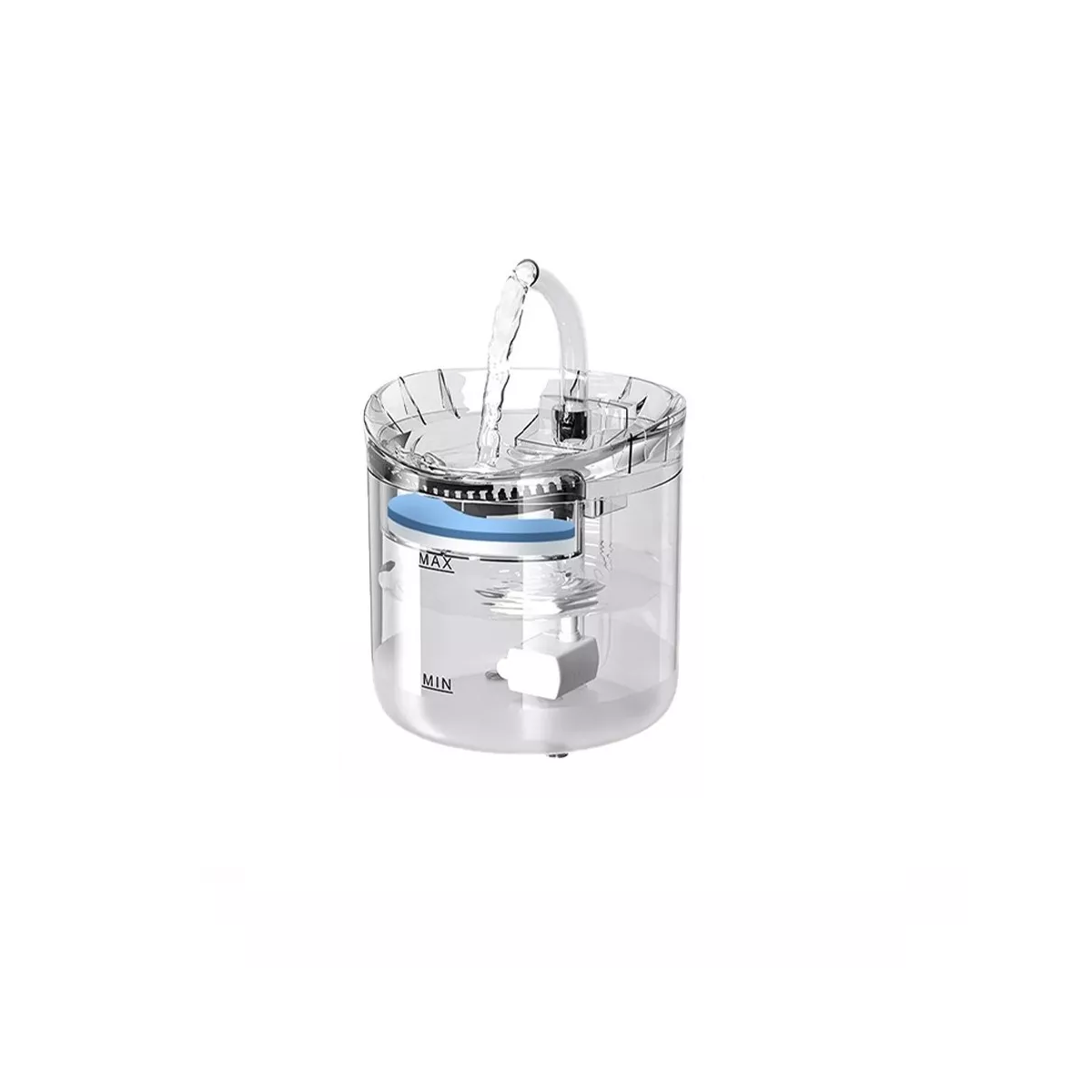 Fuente Dispensadora de Agua para Perro y Gato Eo Safe Imports ESI-10855 Transparente