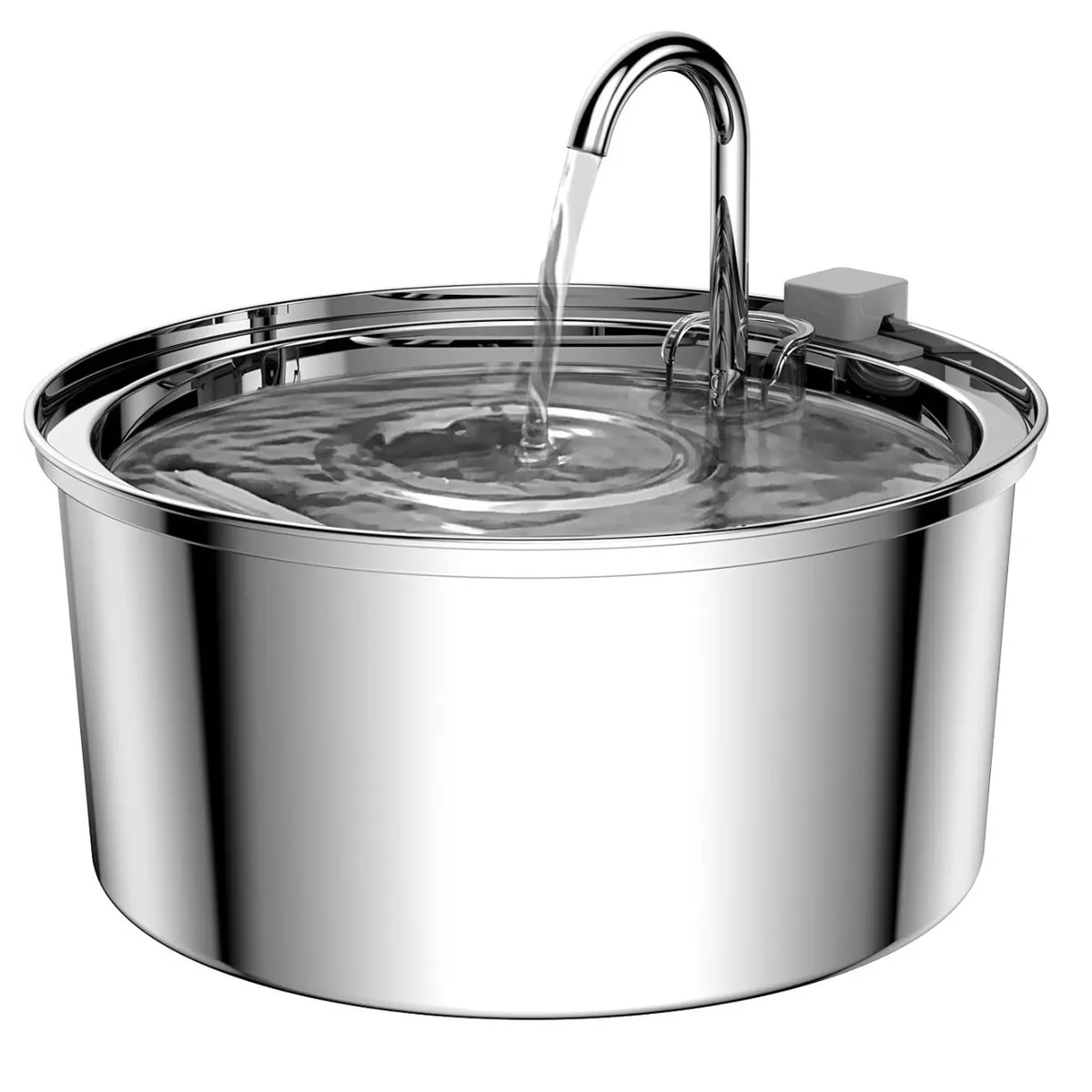 Bebedero para Gatos y Perros Eo Safe Imports ESI-10854 Plateado