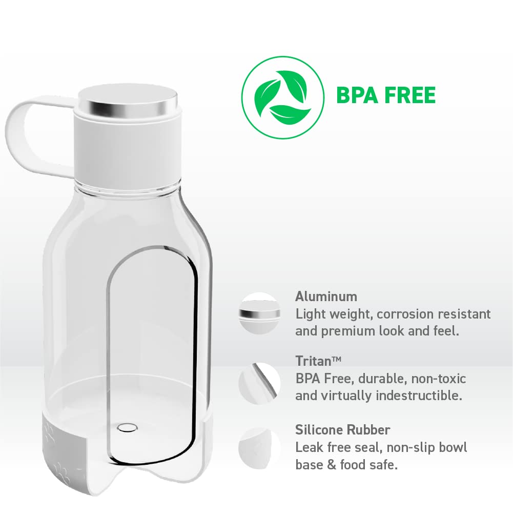 Foto 4 pulgar | Botella De Agua Con Cuenco Para Perros Adjunto Asobu Tritan De 1,5 L - Venta Internacional.