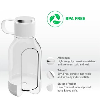 Foto 3 | Botella De Agua Con Cuenco Para Perros Adjunto Asobu Tritan De 1,5 L - Venta Internacional.