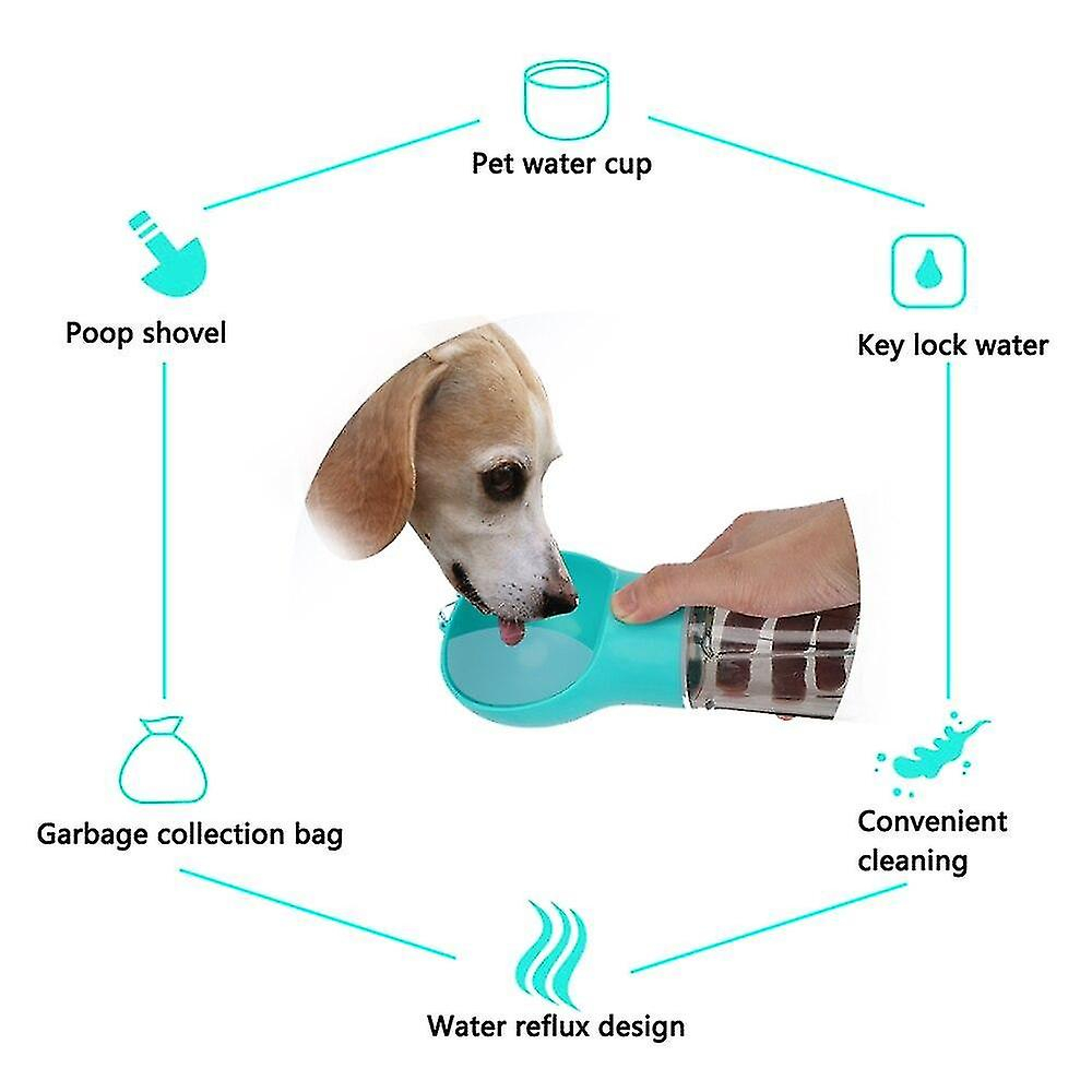 Dispensador De Agua Para Beber Huoguo 300 Ml Para Mascotas - Venta Internacional.