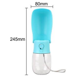 Foto 4 | Botella De Calabaza Plegable Drinking Fountains De 280 Ml Para Mascotas - Venta Internacional.
