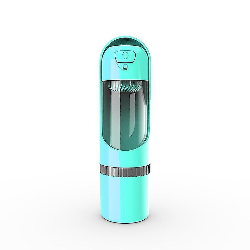 Bebedero Portátil Con Botella De Agua Para Mascotas Y Perros De 300 Ml - Venta Internacional.