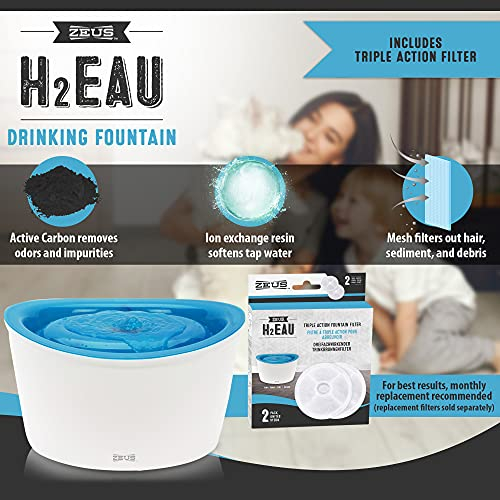 Foto 6 pulgar | Dispensador De Agua Zeus Fresh & Clear Para Perro Y Gato 6l - Venta Internacional.