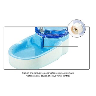 Foto 4 | Fuente De Agua Para Gatos Huoguo De 3,8 L, Color Azul - Venta Internacional.