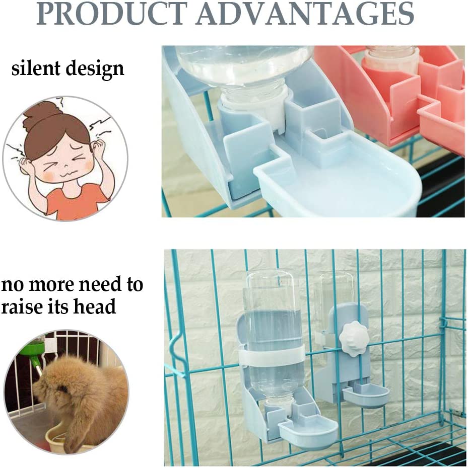 Foto 4 pulgar | Fuente Colgante Water Feeder Huoguo Rabbit, 500 Ml - Venta Internacional.