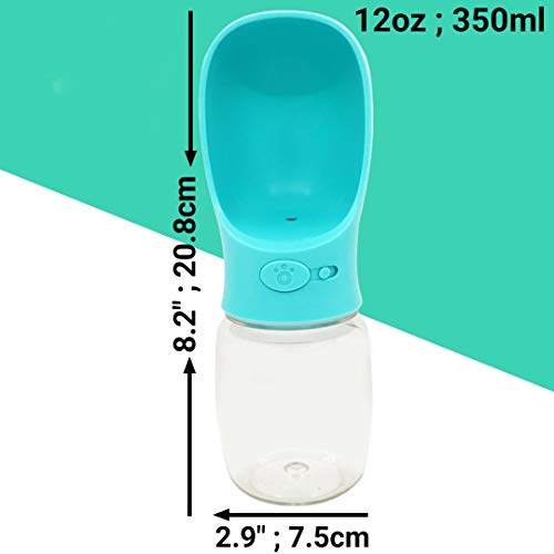 Foto 5 pulgar | Dispensador Portátil De Botellas De Agua Para Mascotas H2ogo Del Sr. Peanut (12 - Venta Internacional.