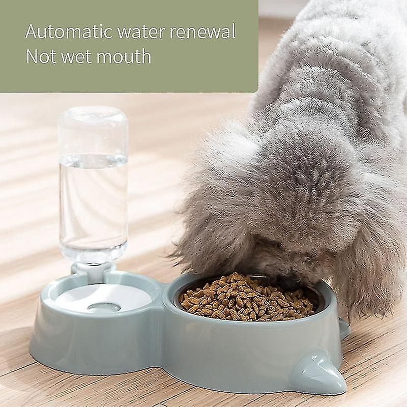 Foto 5 pulgar | Comedero Automático Para Mascotas Y Dispensador De Agua Con Cuenco Huoguo - Venta Internacional.