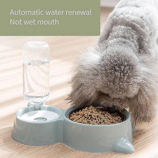 Foto 4 | Comedero Automático Para Mascotas Y Dispensador De Agua Con Cuenco Huoguo - Venta Internacional.