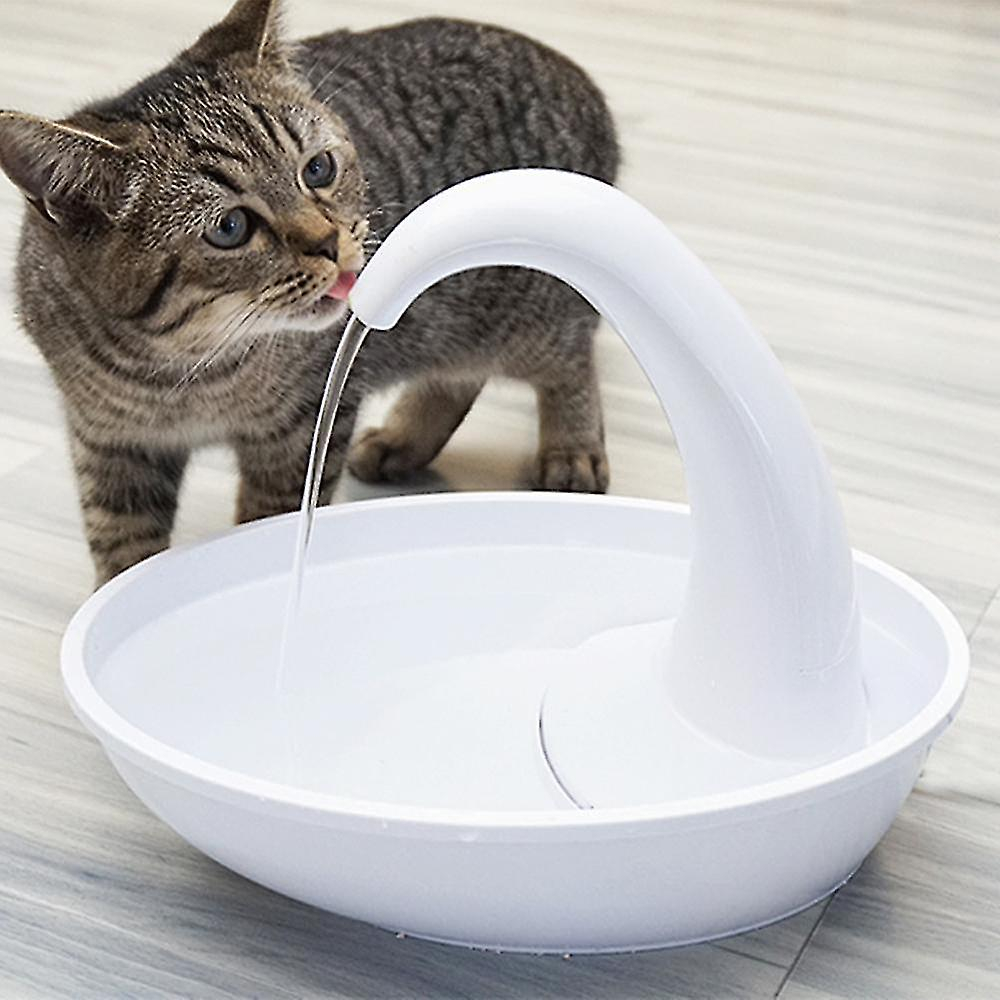 Foto 4 pulgar | Bebedero Huoguo Swan Shape 2.34l Para Gato Y Perro - Venta Internacional.