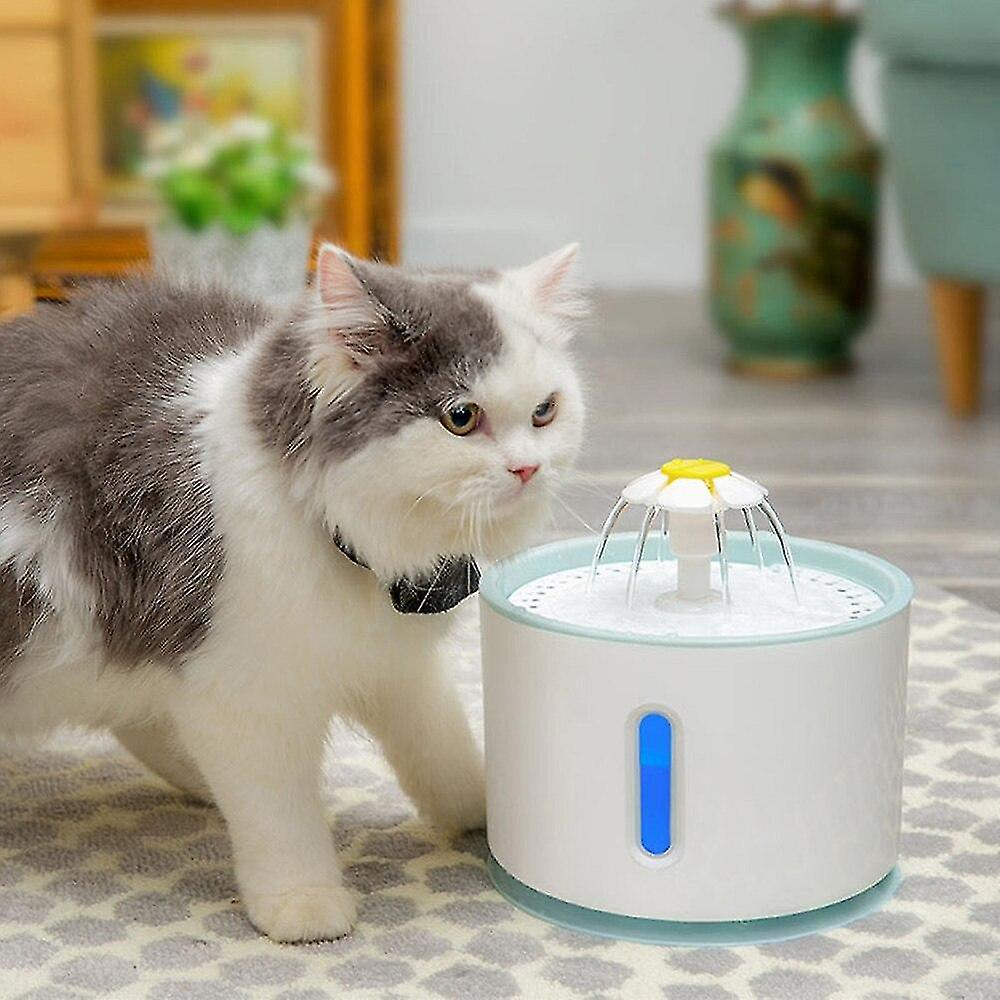 Foto 3 | Fuente De Agua Para Mascotas Huoguo, 2.4 L, Automática Para Beber Para Perros Y Gatos - Venta Internacional.