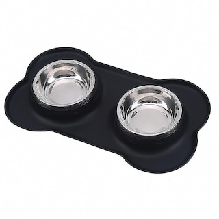 Foto 1 | Dispensador De Comida De Acero Inoxidable Para Perros Para Viajes Al Aire Libre - Venta Internacional.