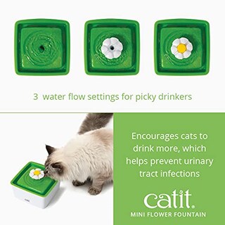 Foto 3 | Bebedero Catit 2.0 Mini Flower, Fuente De Agua Para Gatos Co - Venta Internacional.