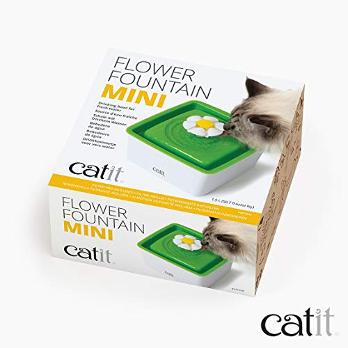 Foto 7 pulgar | Bebedero Catit 2.0 Mini Flower, Fuente De Agua Para Gatos Co - Venta Internacional.