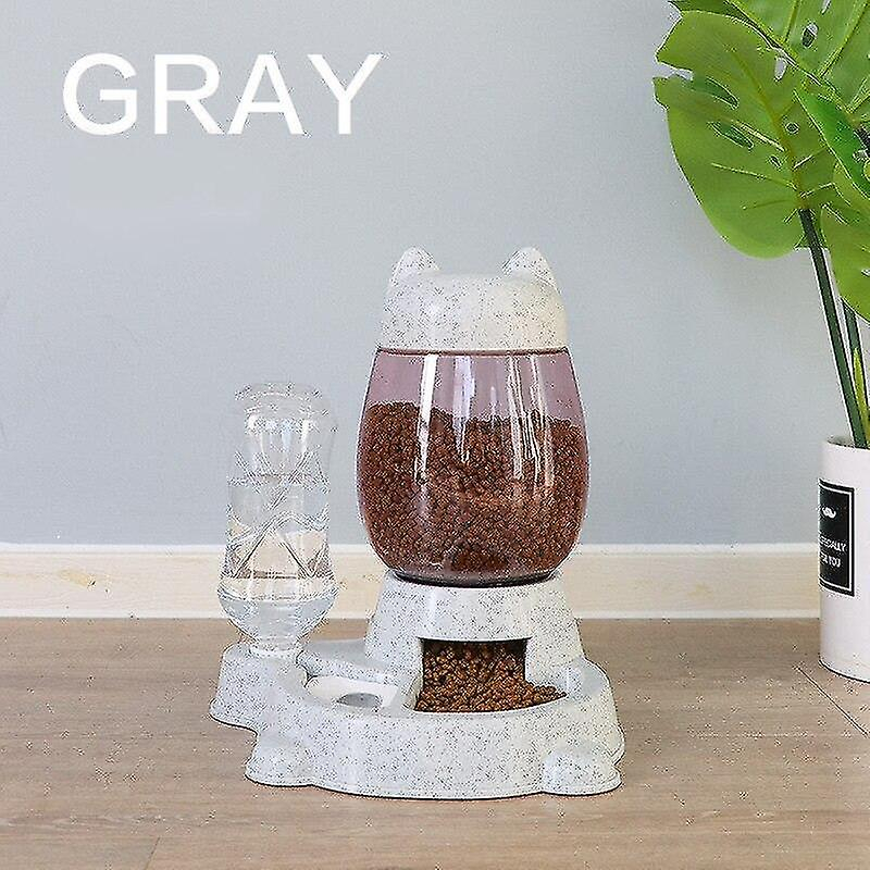 Foto 4 pulgar | Bebedero Automático Para Mascotas Huoguo, 2.2 L, Color Gris - Venta Internacional.