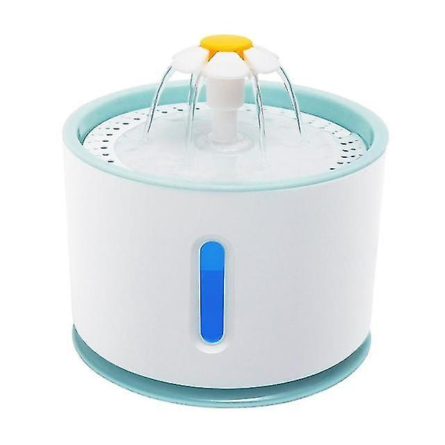 Fuente De Agua Automática Para Gatos Huoguo 2.4l Con Led Y Usb - Venta Internacional.