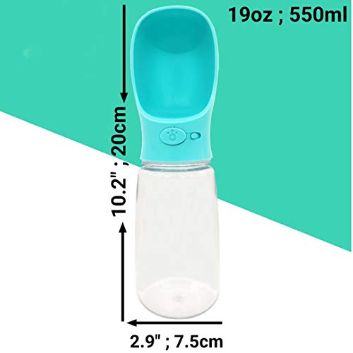 Foto 5 pulgar | Dispensador Portátil De Botellas De Agua Para Mascotas H2ogo Del Sr. Peanut (19 - Venta Internacional.